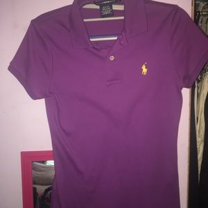 Two buttoned, slim fit, sport polo